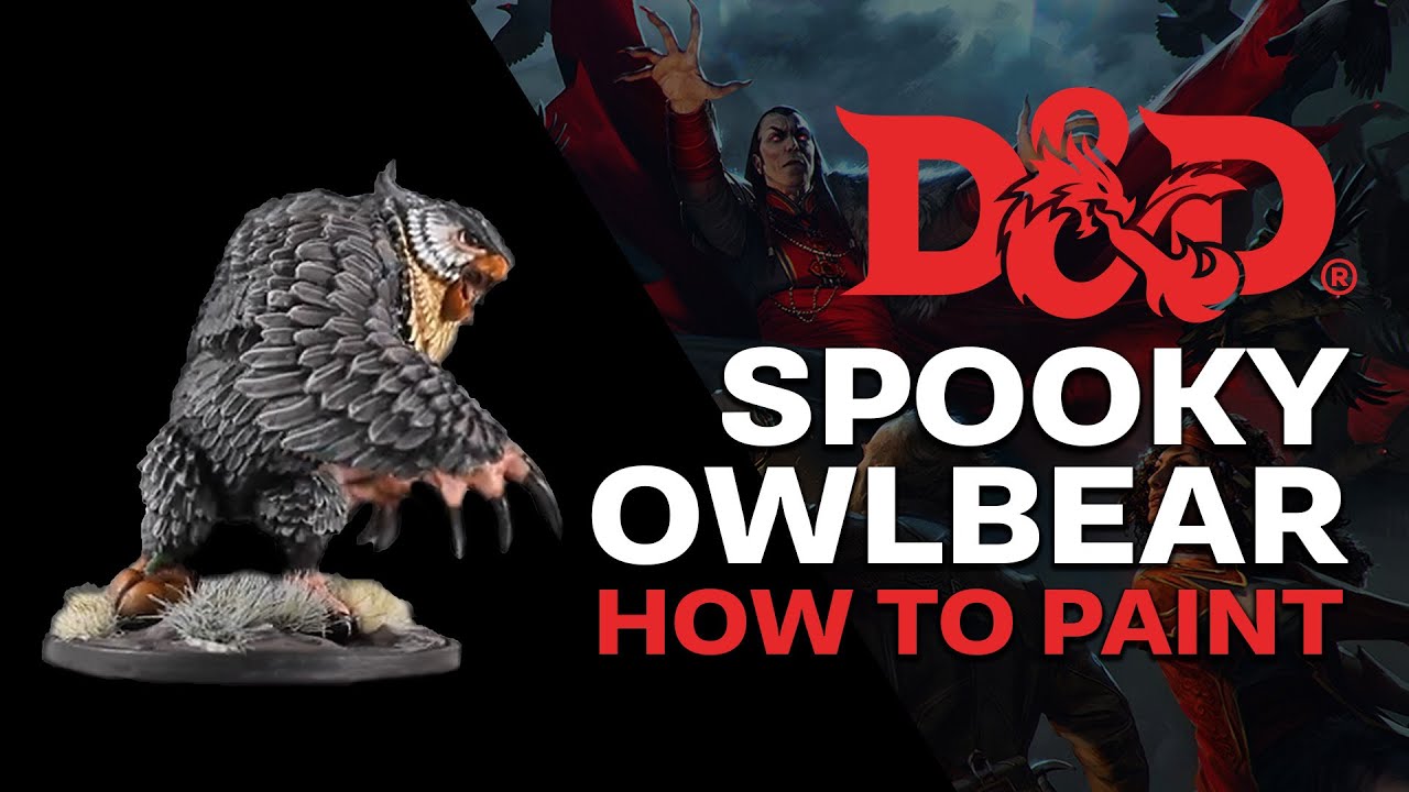 How-To | Paint D&D Spooky Owlbear