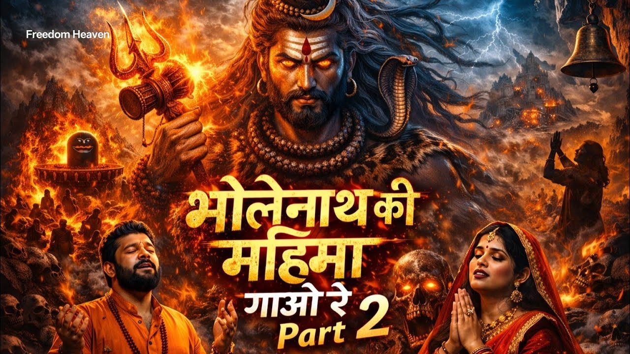 भोलेनाथ की महिमा गाओ रे | Part 2 | Har Har Mahadev | Cinematic Shiv Bhajan