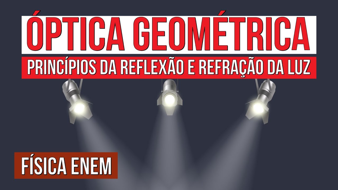 ÓPTICA GEOMÉTRICA: princípios da reflexão e refração da luz | Física para o Enem | Flaverson Batista