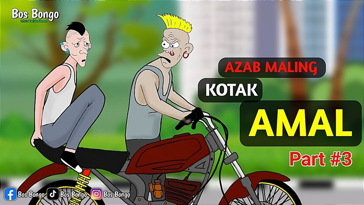 AZAB MALING kotak AMAL part 3 - Drama animasi