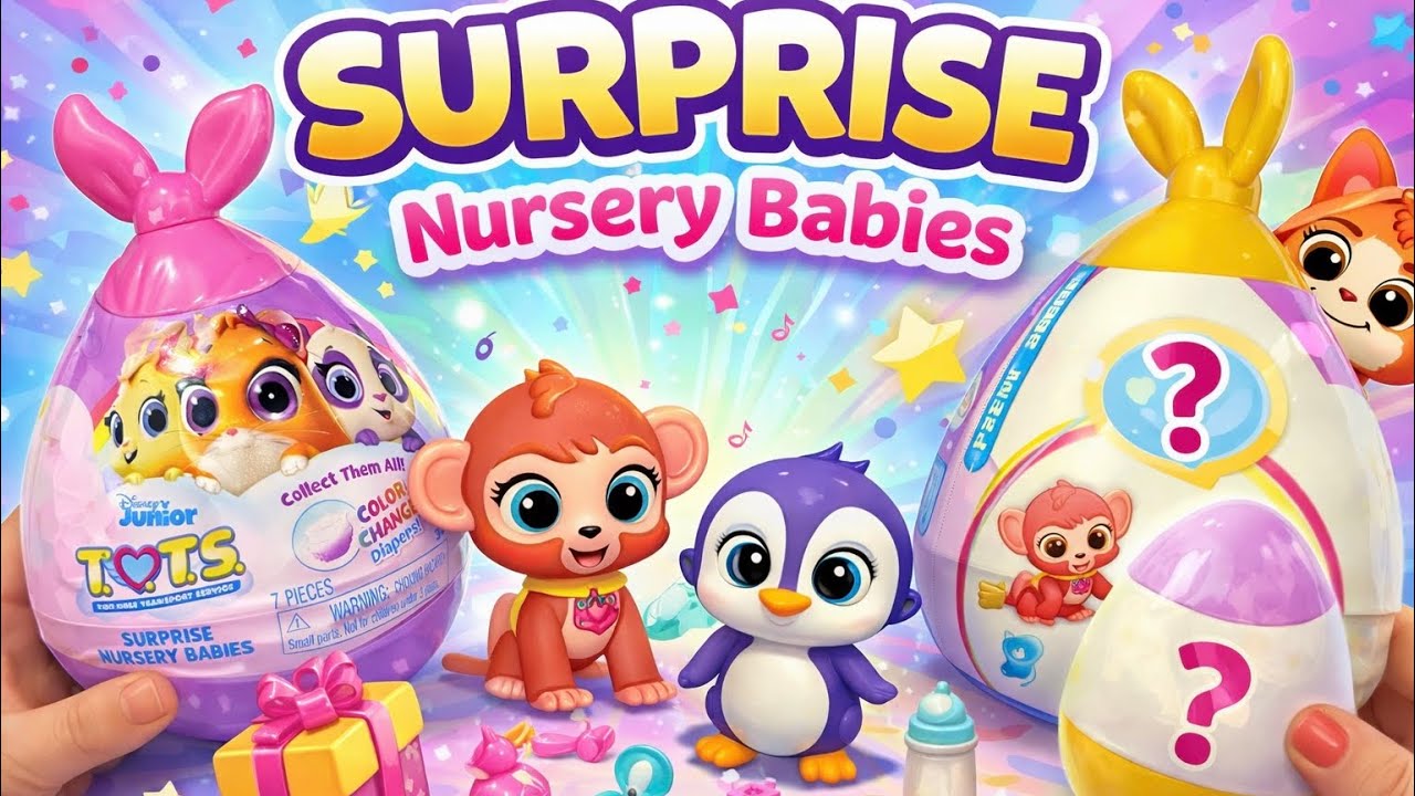 🇰🇿 Коллекционные игрушки Disney Jr T.O.T.S. 