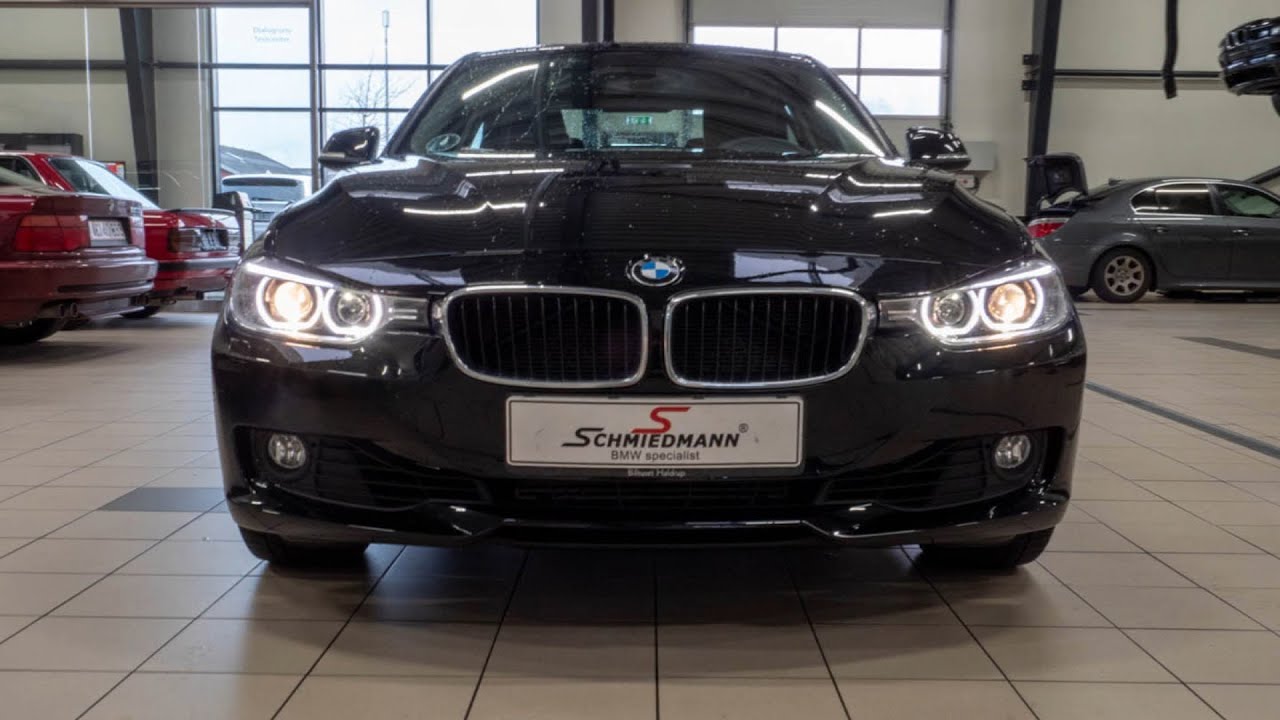 RHD - Transforming BMW F30 328I with new headlights - DEPO OE headlights with angel eyes rings