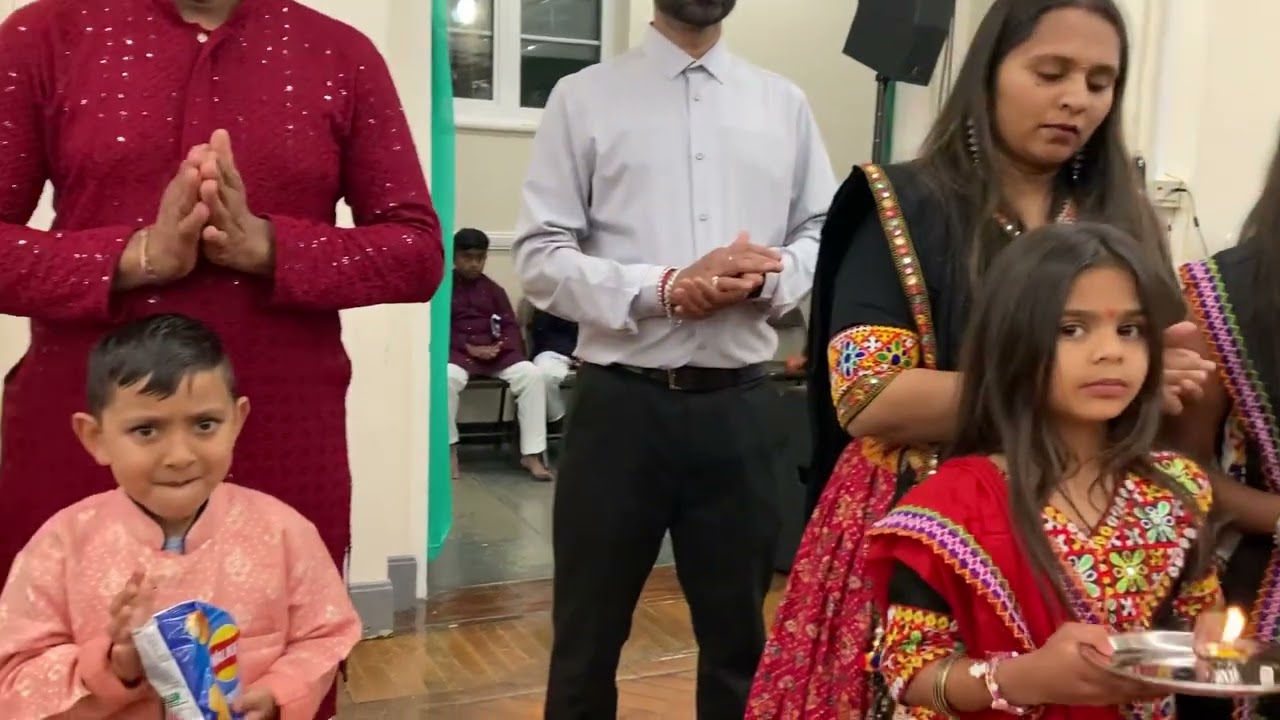 13/10/2024 garba  Atari at Lyon park primary school Wembley part 2