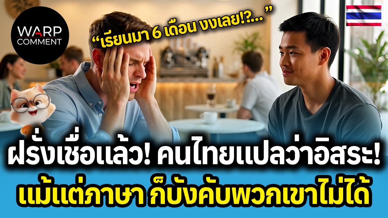 ฝรั่งเชื่อแล้ว! คนไทยแปลว่าอิสระ! แม้แต่ภาษา ก็บังคับพวกเขาไม่ได้
