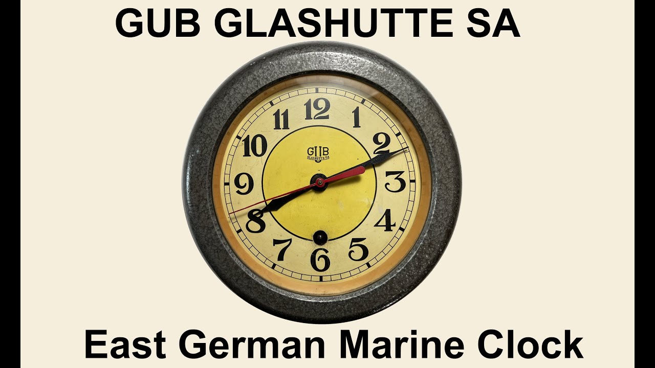 GUB GLASHUTTE SA For Ron #93