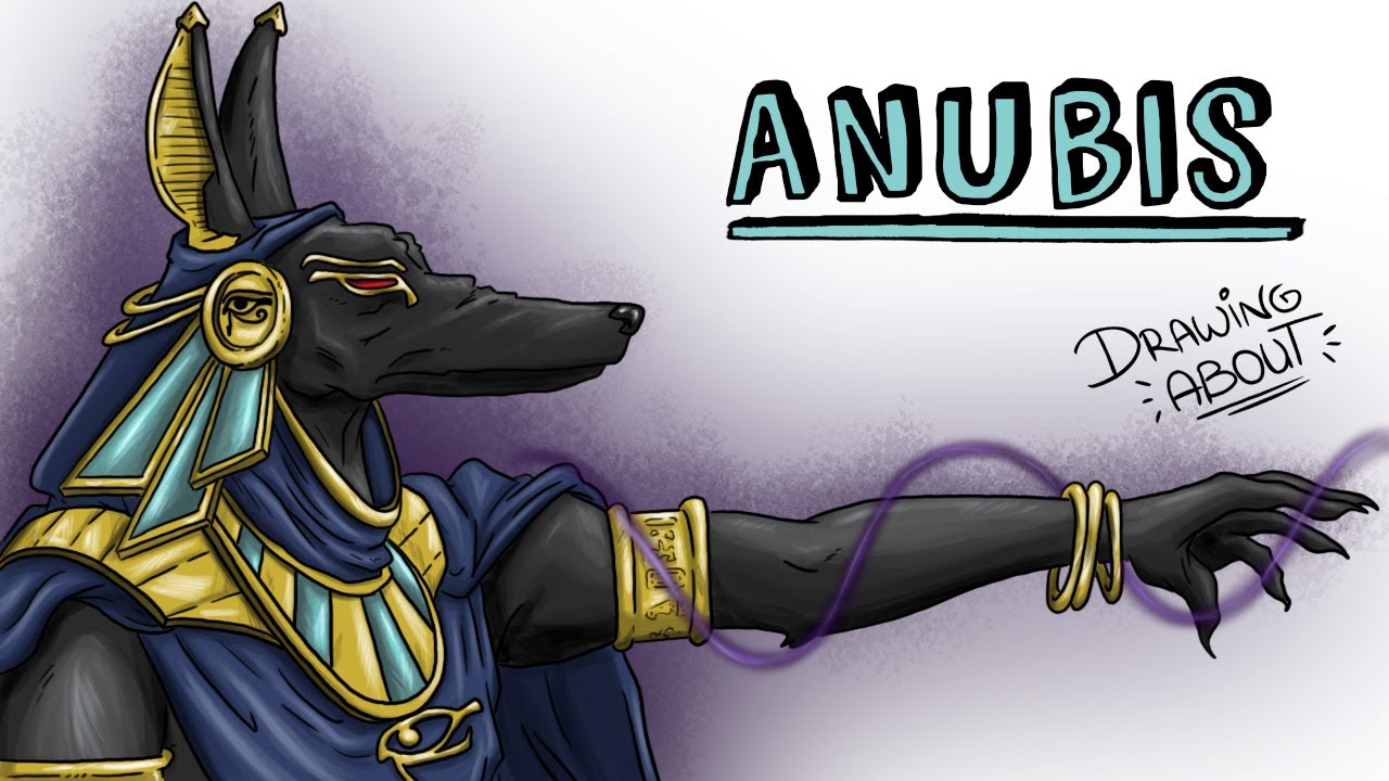 ANUBIS, EL GUÍA DE LOS MUERTOS | Draw My Life