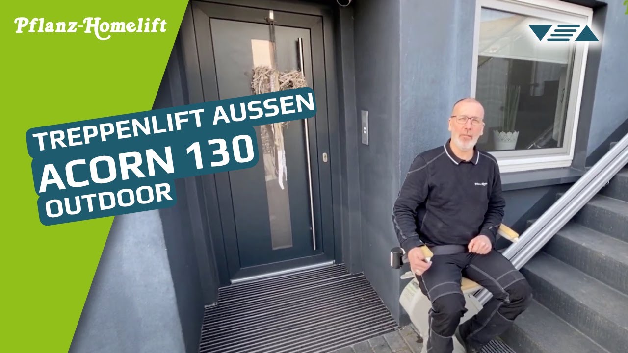 Außen-Treppenlift - Ein Treppenlift für den Außenbereich