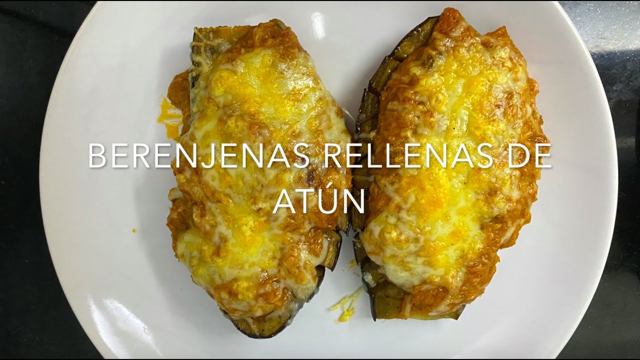 Como hacer berenjenas rellenas de atún con mambo !!
