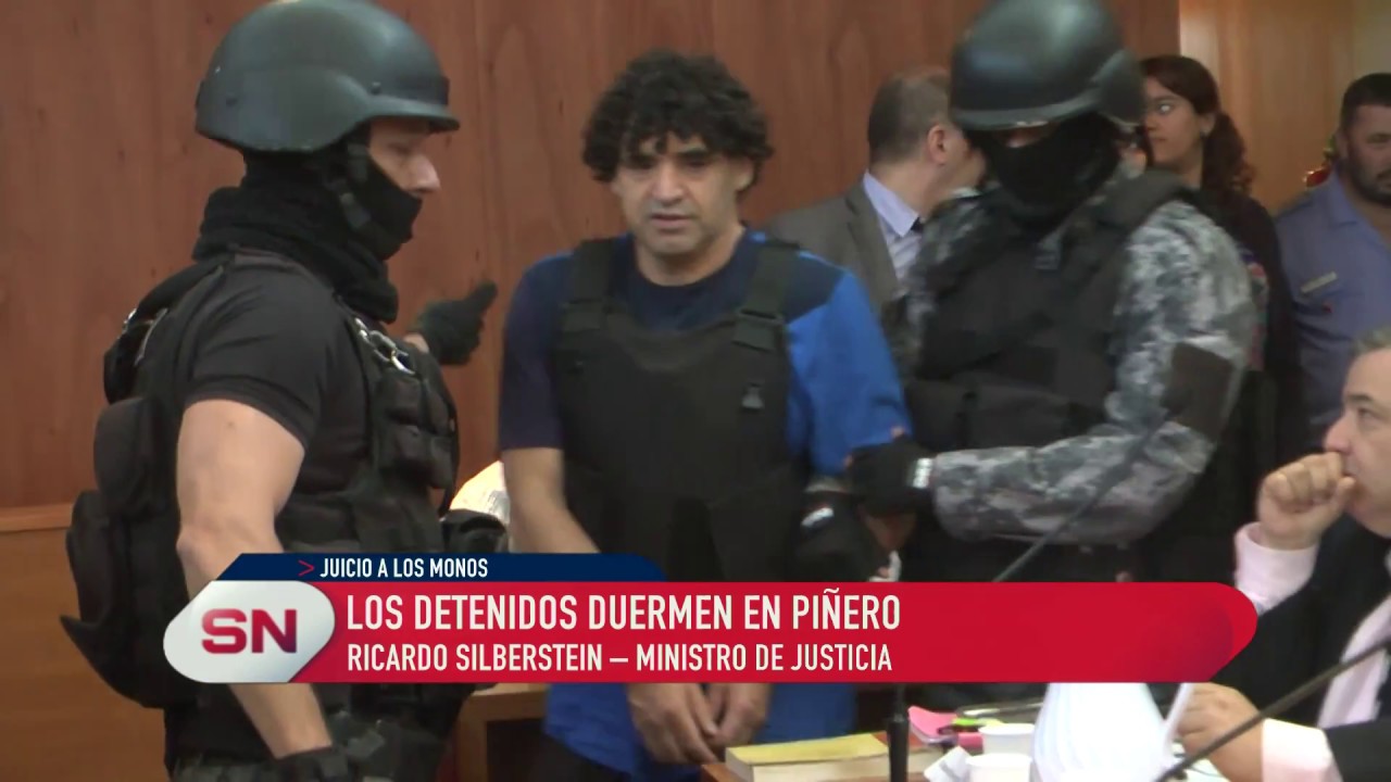 Juicio a los Monos Día 2 Los detenidos duermen en Piñero por pedido de la defensa