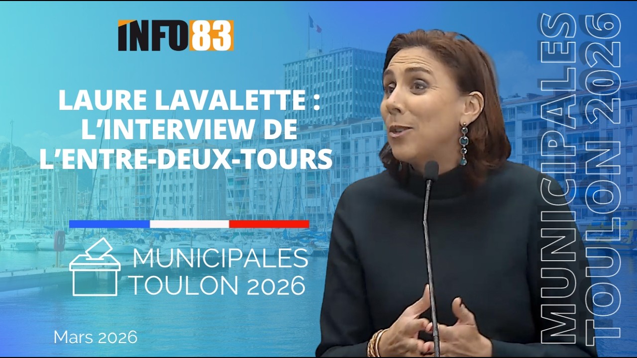 Municipales Toulon 2026 : Laure Lavalette, l’interview de l'entre-deux-tours