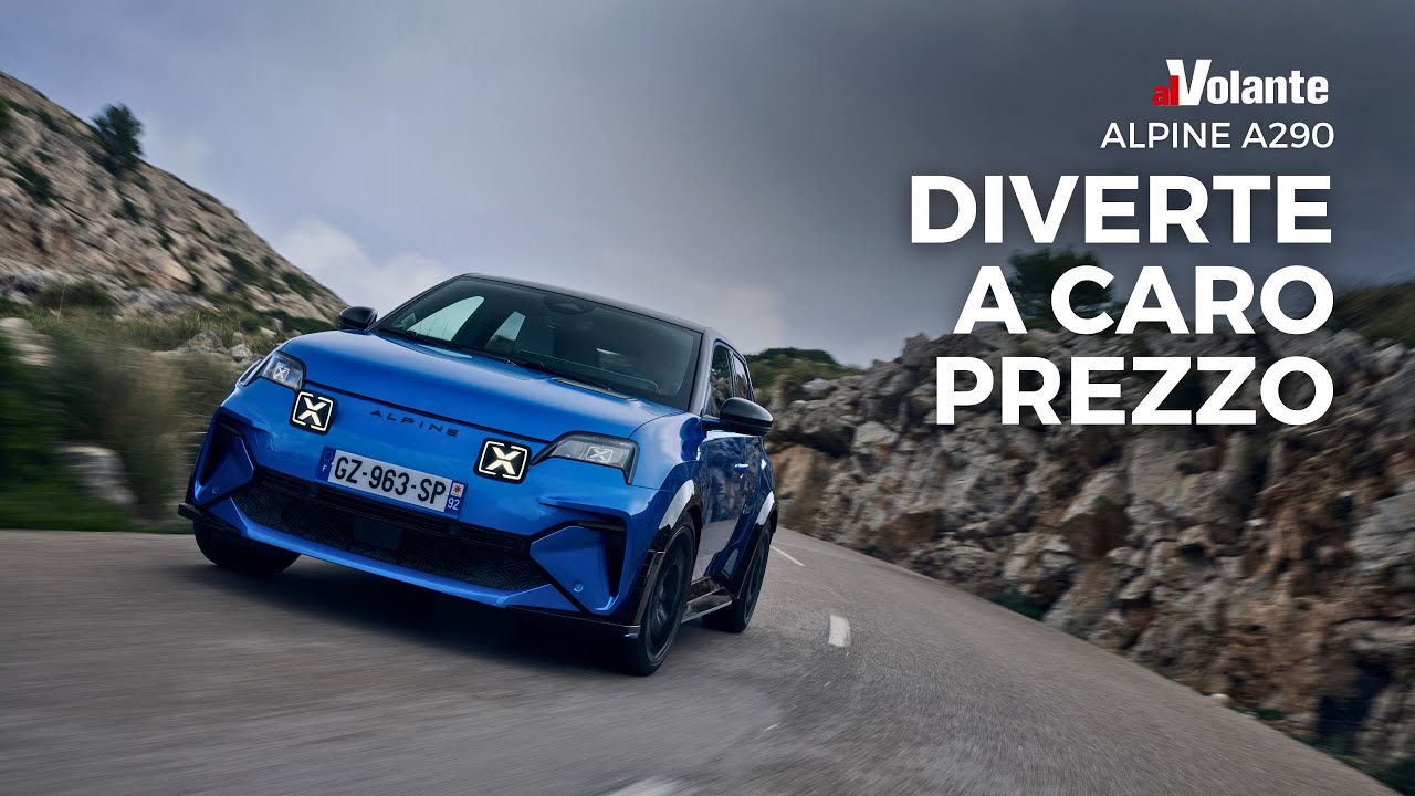 Alpine A290: una mini gran turismo che non costa poco! Test Drive