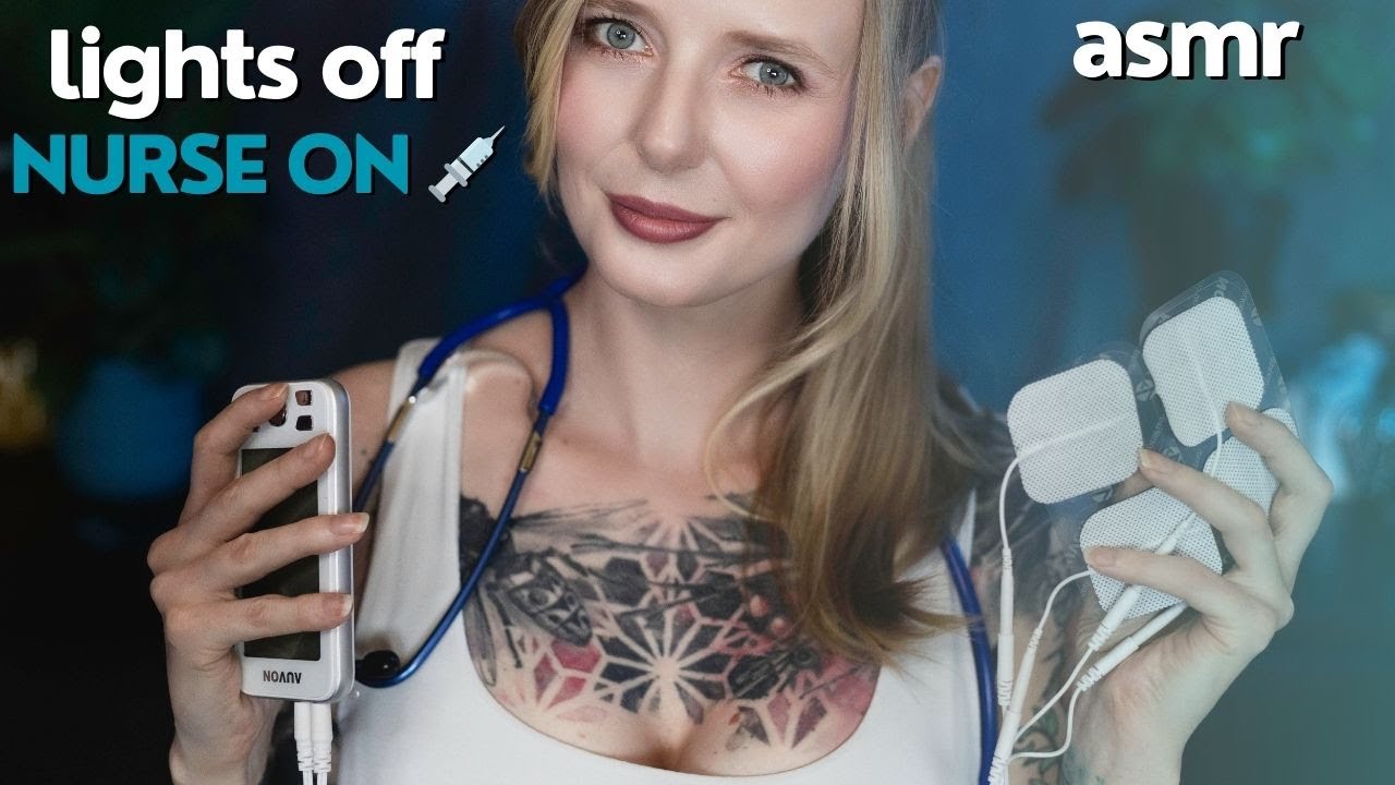 Flirty Night Nurse Puts You to Sleep | Personal Attention & Soft Whispers