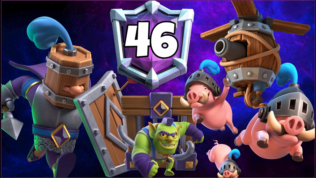 Top 40 with Royal Recruits Hogs Deck.!