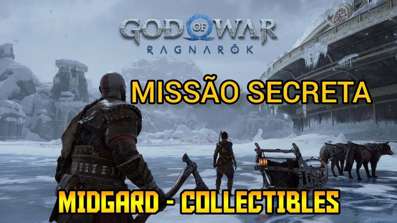 God Of War Ragnarök - Missão Secreta - Pelos Reinos - MIDGARD