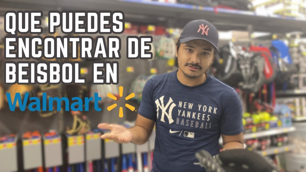 EXPLORANDO QUE PRODUCTOS DE BEISBOL HAY EN UN WALMART!!