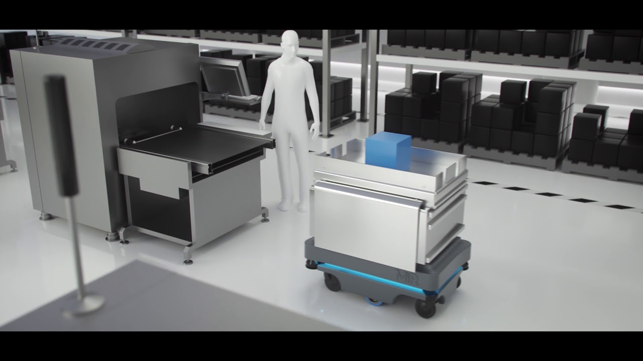 Découvrez les applications des Robots MiR