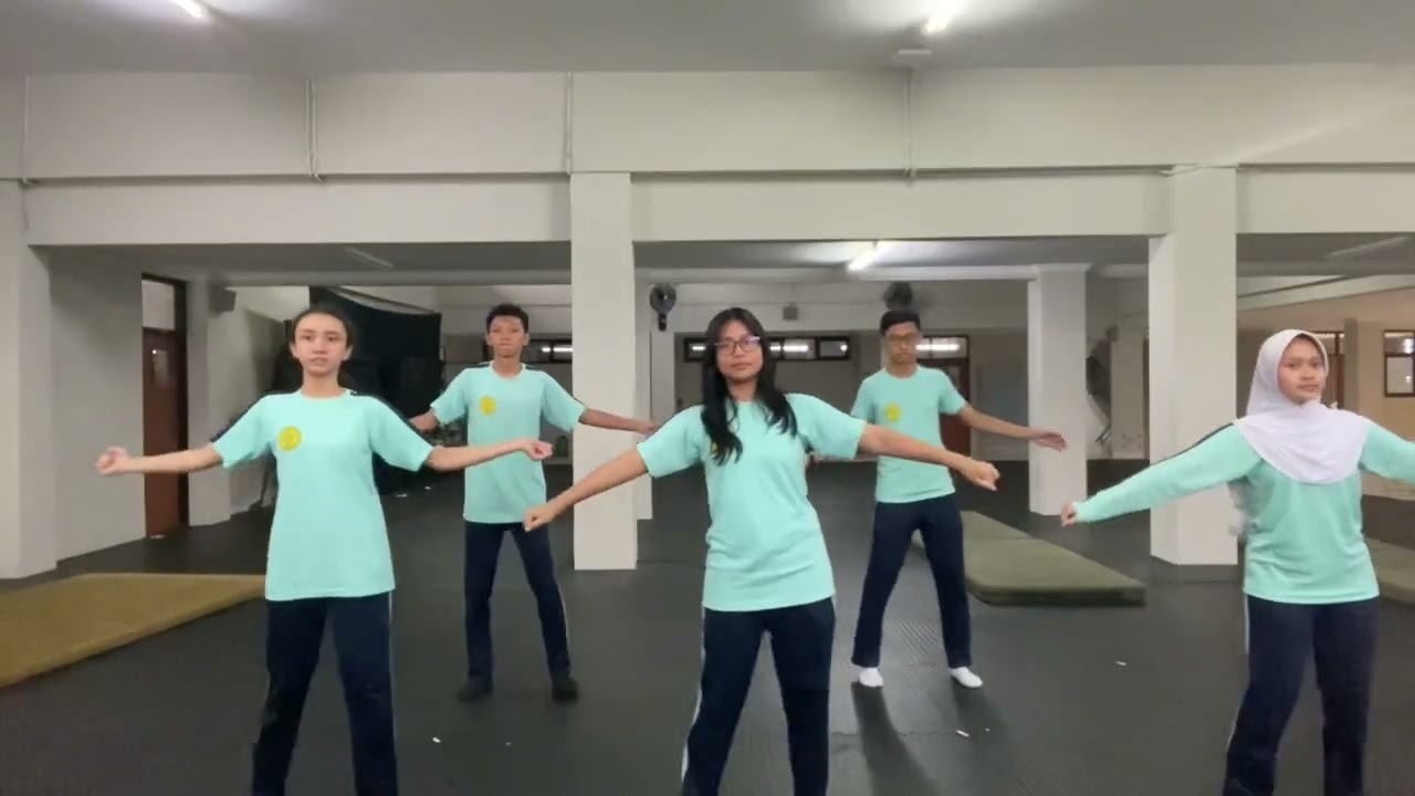 Ujian Praktik Senam Irama SMP Labschool Kebayoran Tahun Ajaran 2025/2026