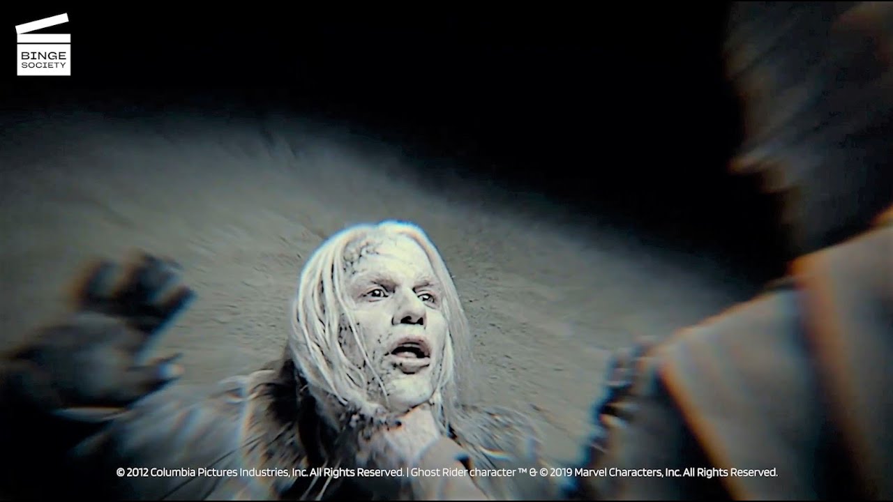 Ghost Rider Spirit of Vengeance: Exorcise demons HD CLIP