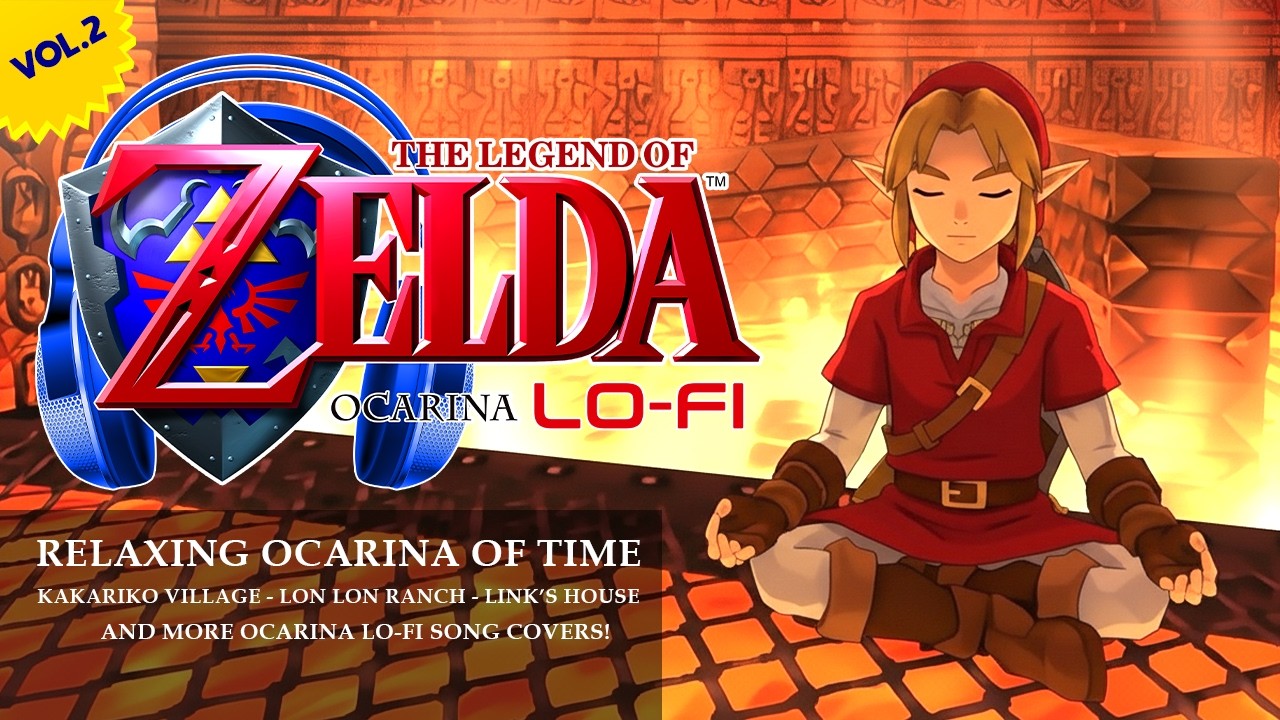🎵ZELDA OCARINA LO-FI VOL. 2: MUSIC FOR SLEEP OR STUDYING OoT Edition