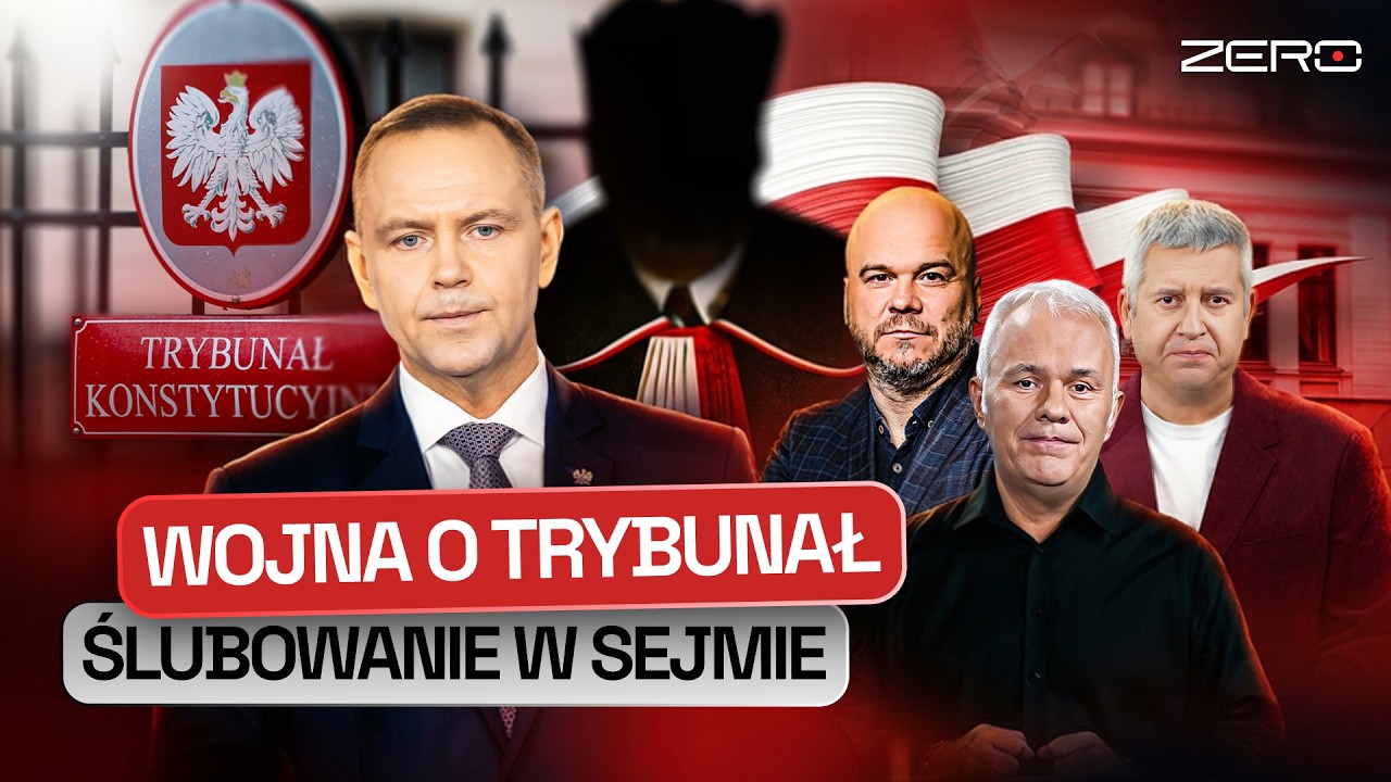 NA ŻYWO: ŚLUBOWANIE SĘDZI&Oacute;W TK W SEJMIE. MAZUREK, ZALEWSKI, PRUSINOWSKI