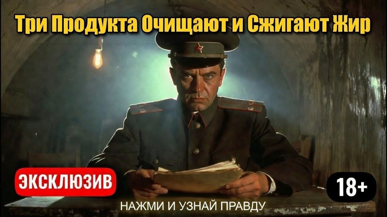 Три Продукта Очищают и Сжигают Жир