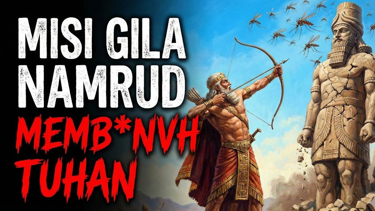 Akhir Tragis Raja Namrud! Pasukan Dimakan Nyamuk, Otak Disiksa Serangga 🦟