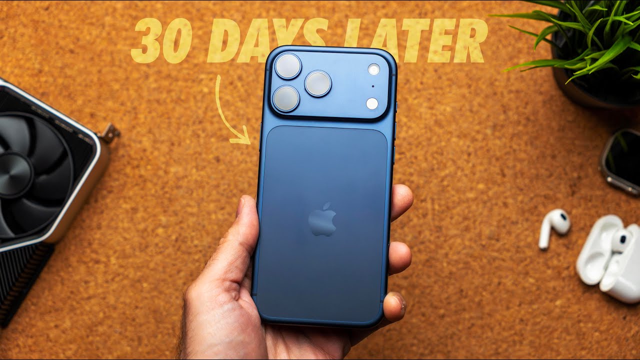 iPhone 17 Pro Max — 30 Days Later, My Honest Take!
