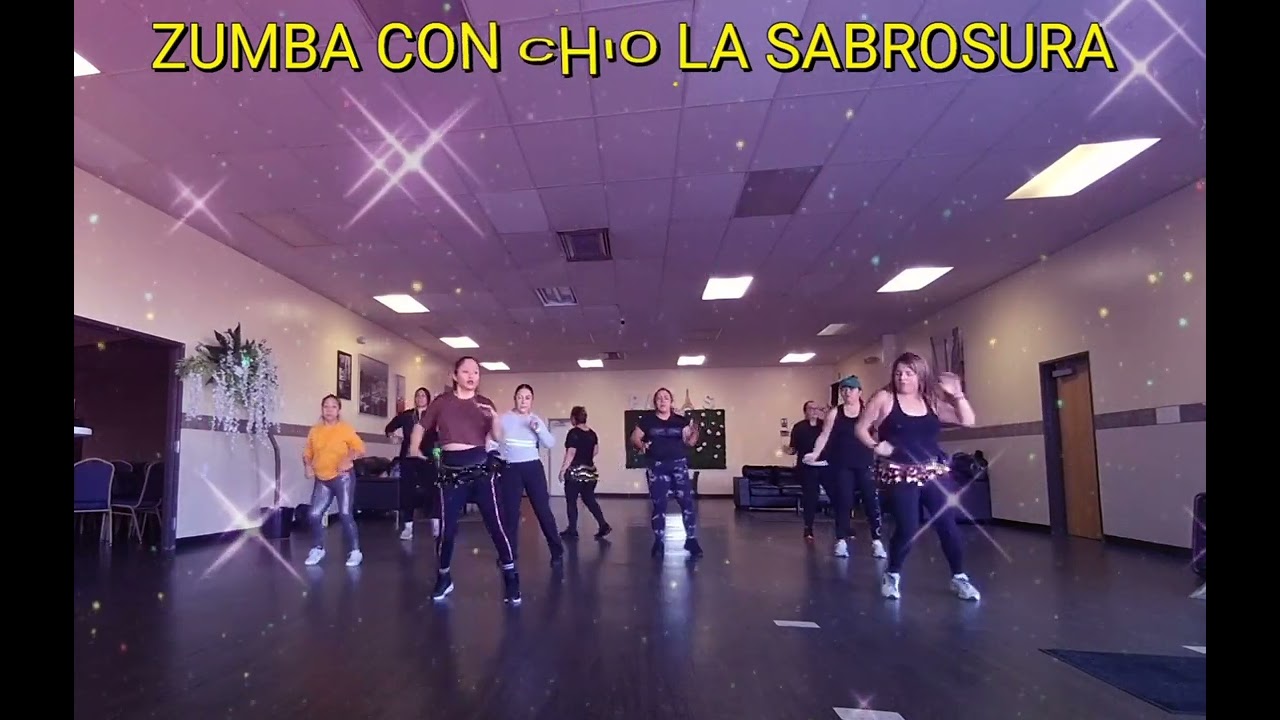 QUE SE VAYA EL AÑO VIEJO ZUMBA CON CHIO la sabrosura