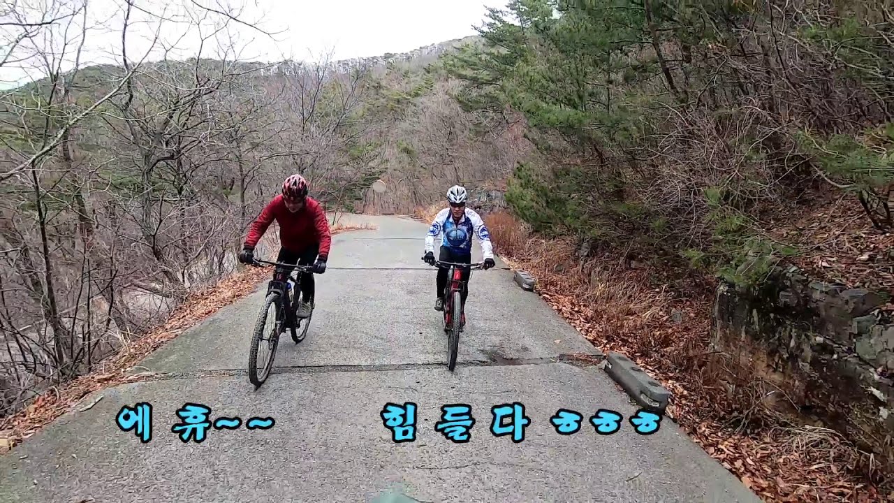 2021 03 07 문수산임도라이딩  #문수사 #문수산국수라이딩