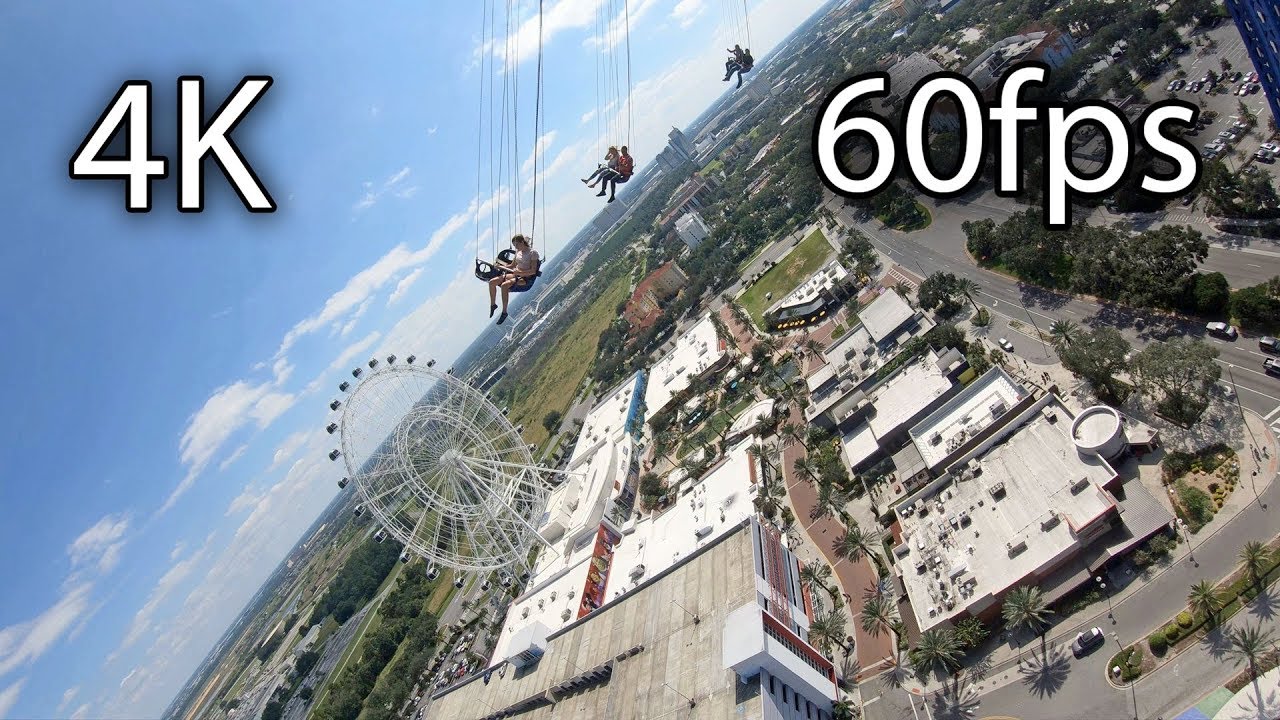 World's tallest StarFlyer on-ride backwards 4K POV @60fps ICON Park