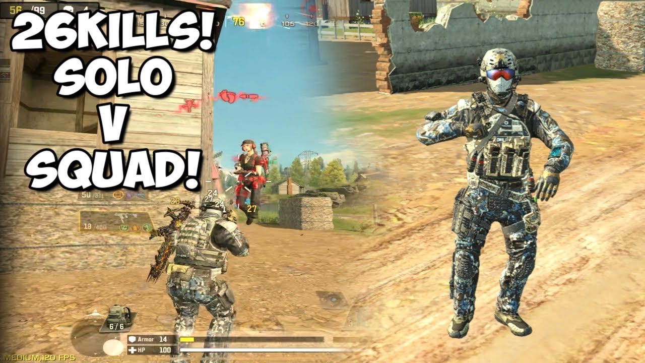 Special OPS OP in Solo v Squad Call of Duty Mobile Gameplay
