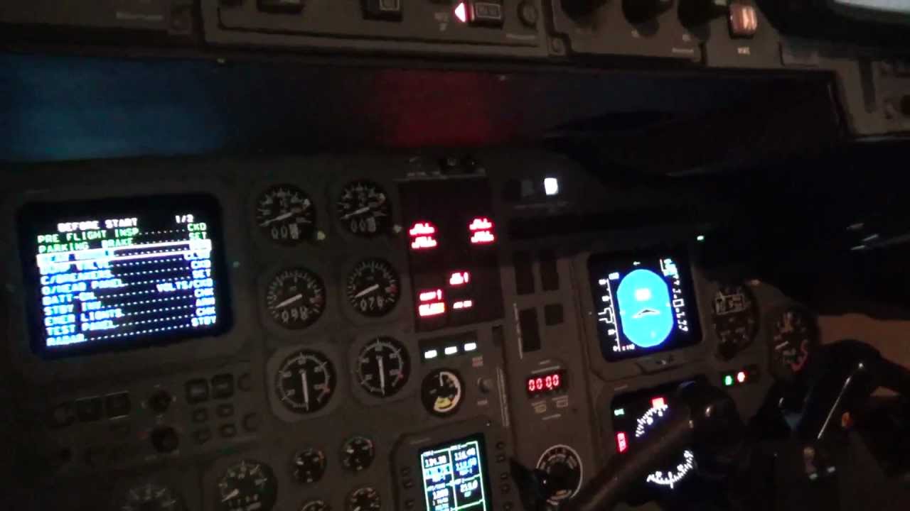Hawker HS125-800XP Cockpit Systems Start Up | N317CC | Osceola WI