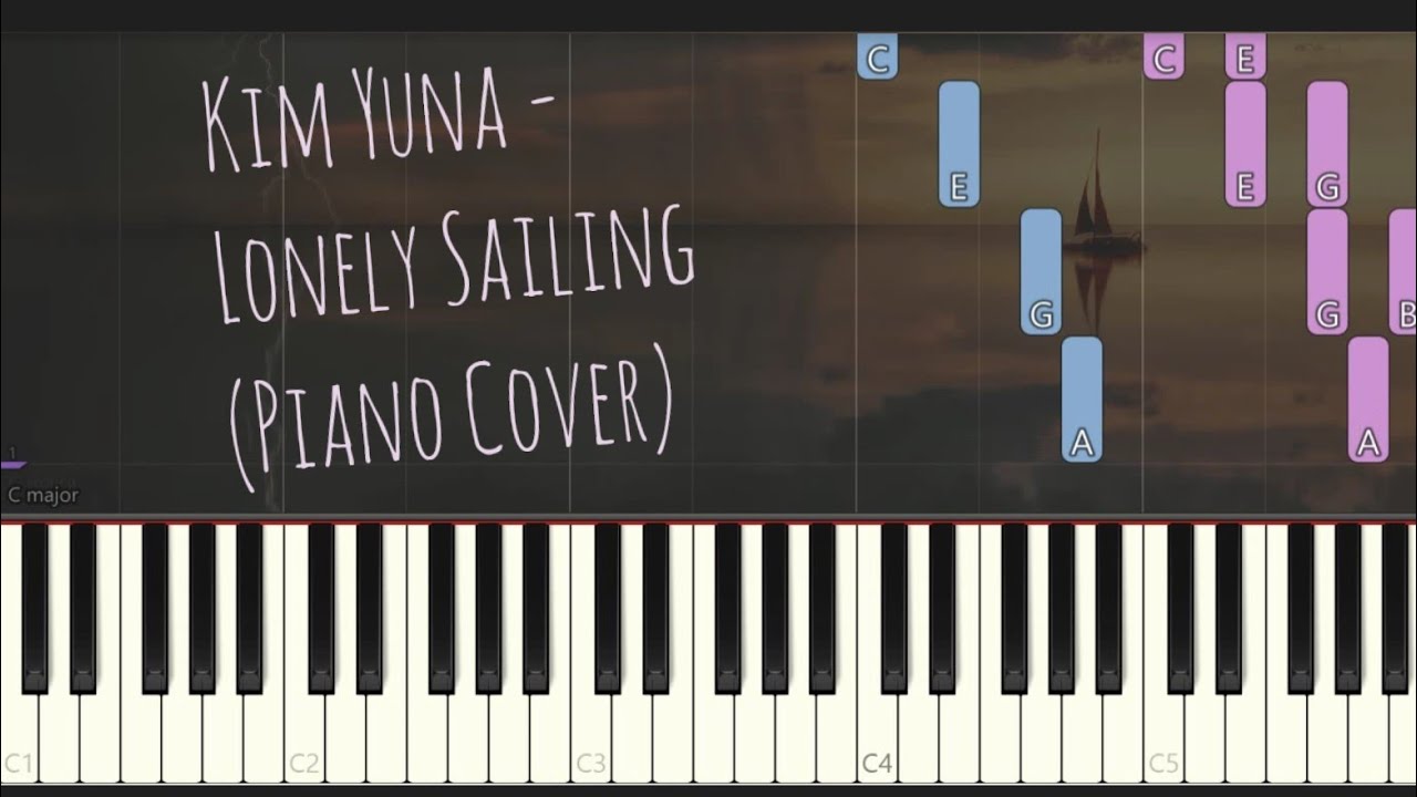김윤아 Kim Yuna - 고독한 항해 Lonely Sailing | 부부의세계 夫婦的世界 The World Of The Married (Piano Cover, Synthesia)