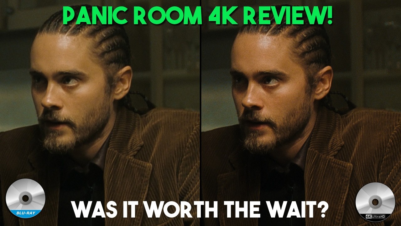 Panic Room 4K Review and Comparison + 4K vs Blu ray ▶️