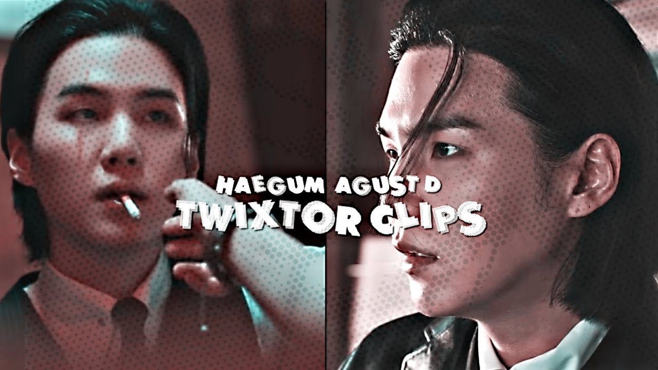 HAEGUM AGUST D☆\TWIXTOR CLIPS|☆
