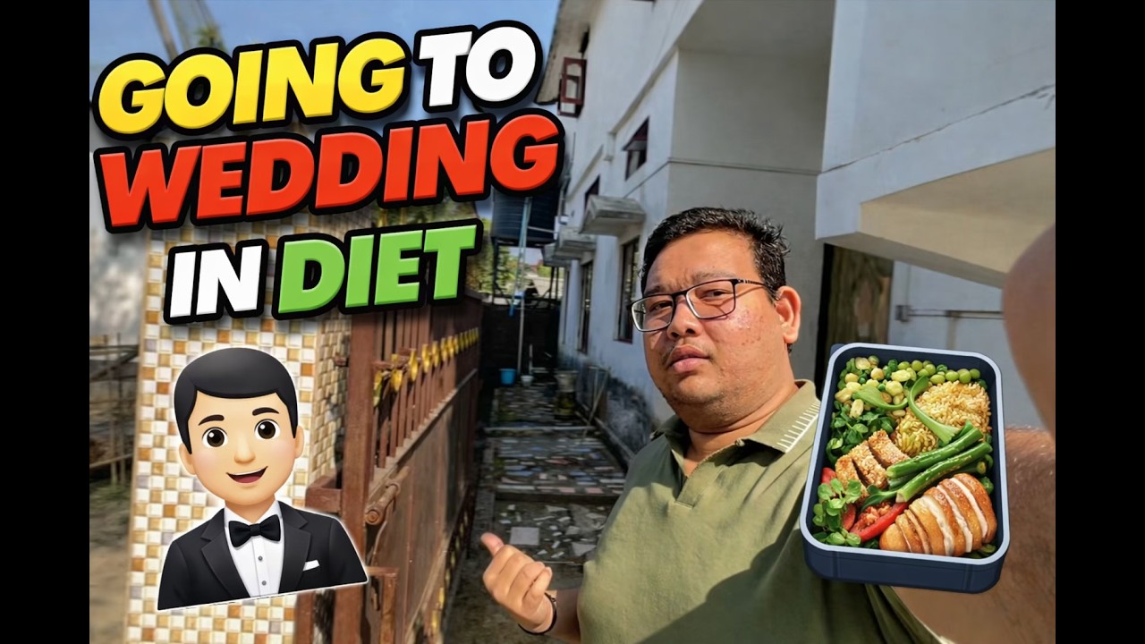 I Went to a Wedding While on a Diet… Bad Idea 💀🍰