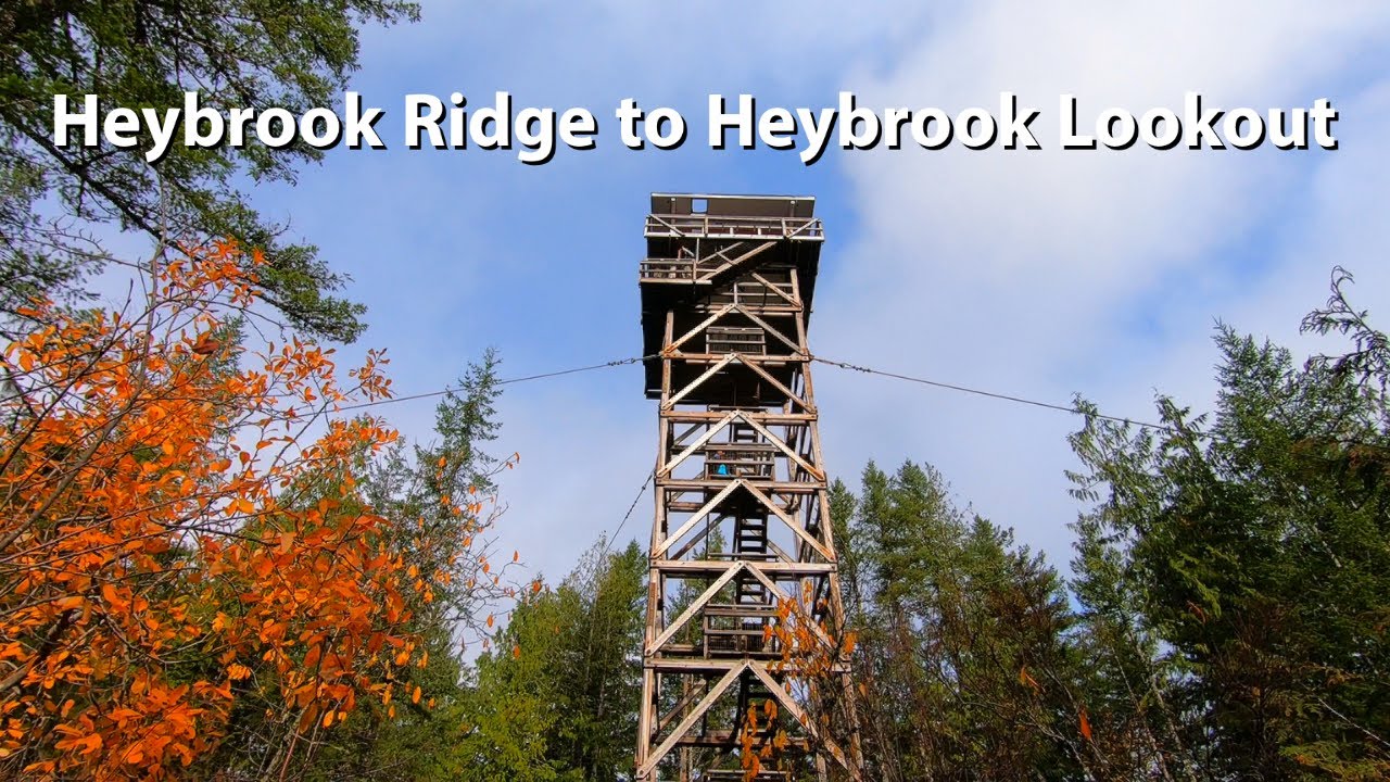 Hiking Heybrook Ridge to Heybrook Lookout