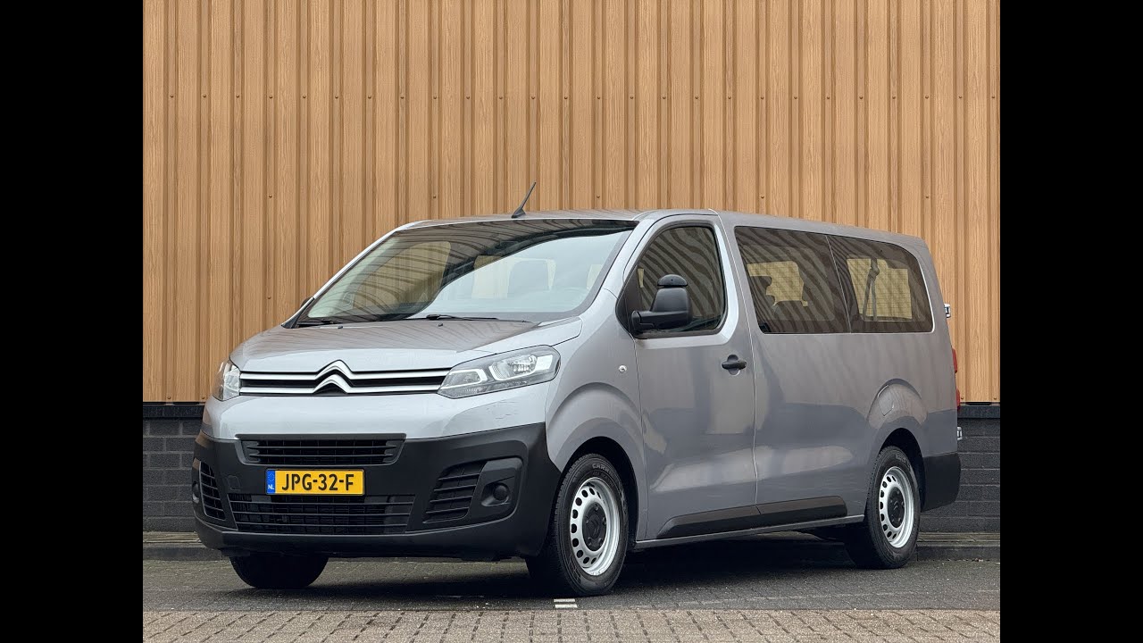 Citroën Jumpy 1.5 BlueHDi 120 XL S&S | 8 Persoons | Apple Carplay | Android Auto | Navigatie | Airc
