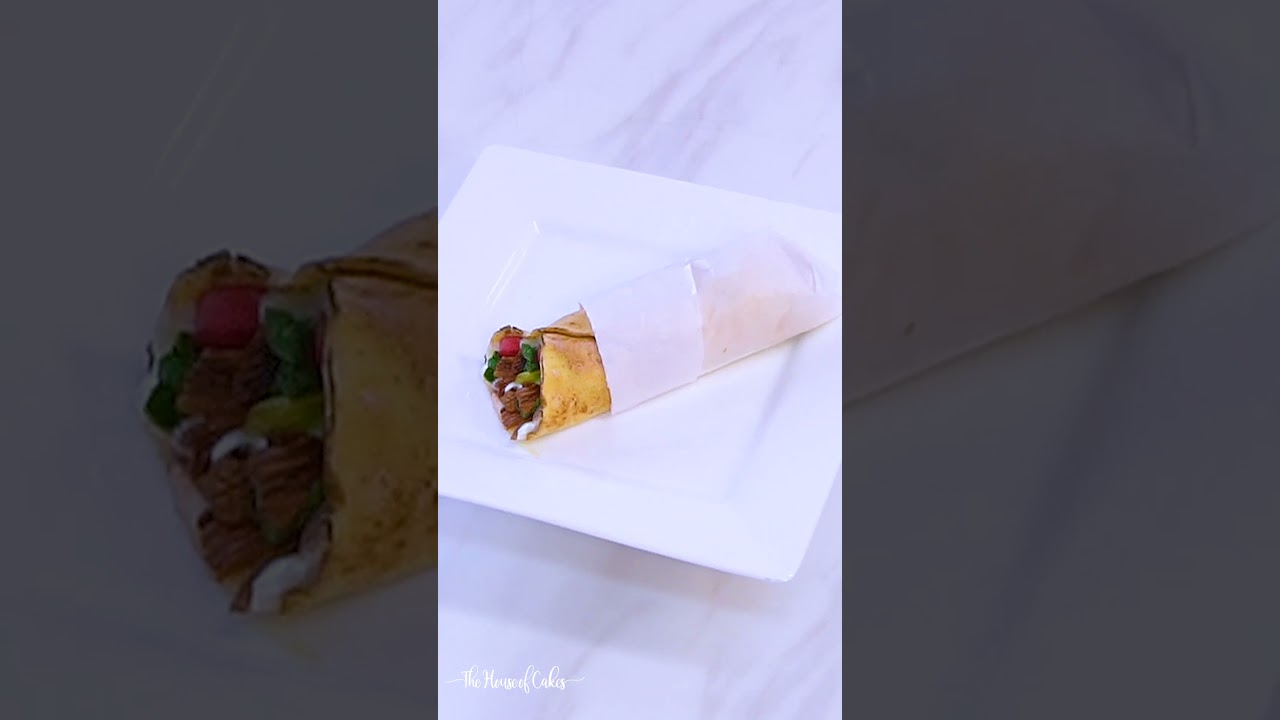 Shawarma or Cake? The Ultimate Culinary Illusion! 🌯🍰✨ #realisticcake #thehouseofcakesdubai #shots