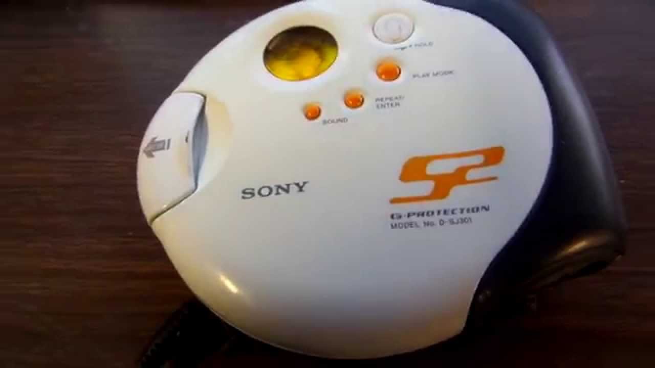 Sony Walkman D-SJ301 Anti-Skip G Force protection