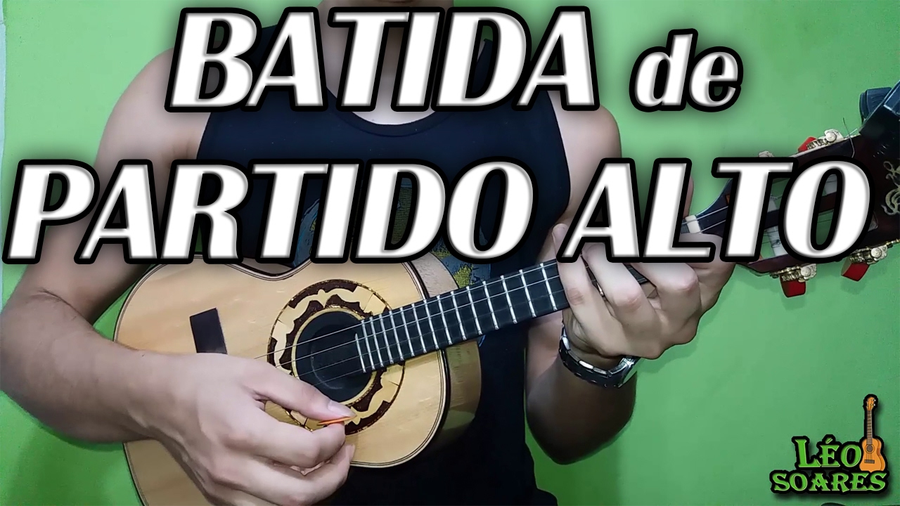 Vídeo Aula BATIDA de PARTIDO ALTO para INICIANTES - Cavaquinho