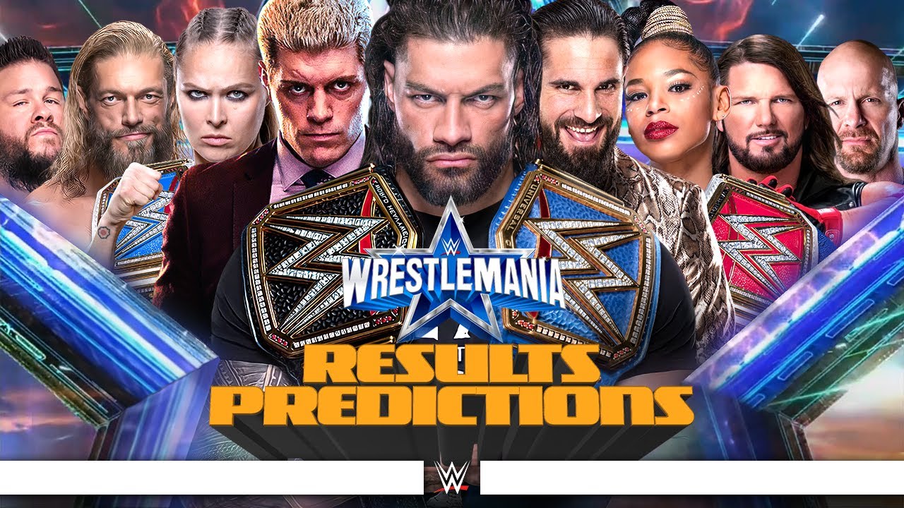 WWE WrestleMania 38 - Results Predictions