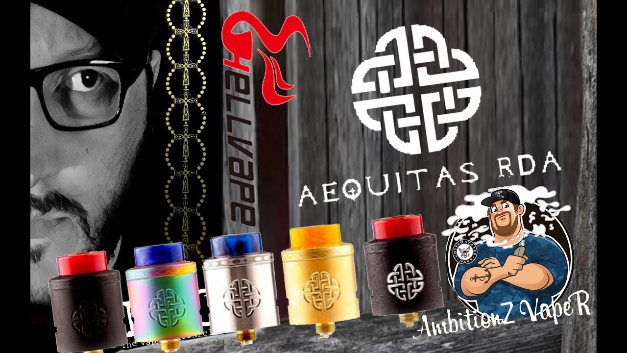 Aequitas RDA By AmbitionZ VapeR & Hellvape