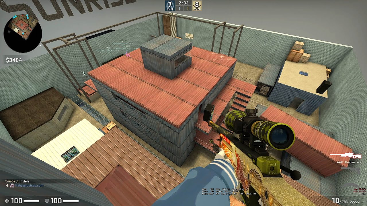CSGO Zombie Survival Mod zm_nukepanic_beta