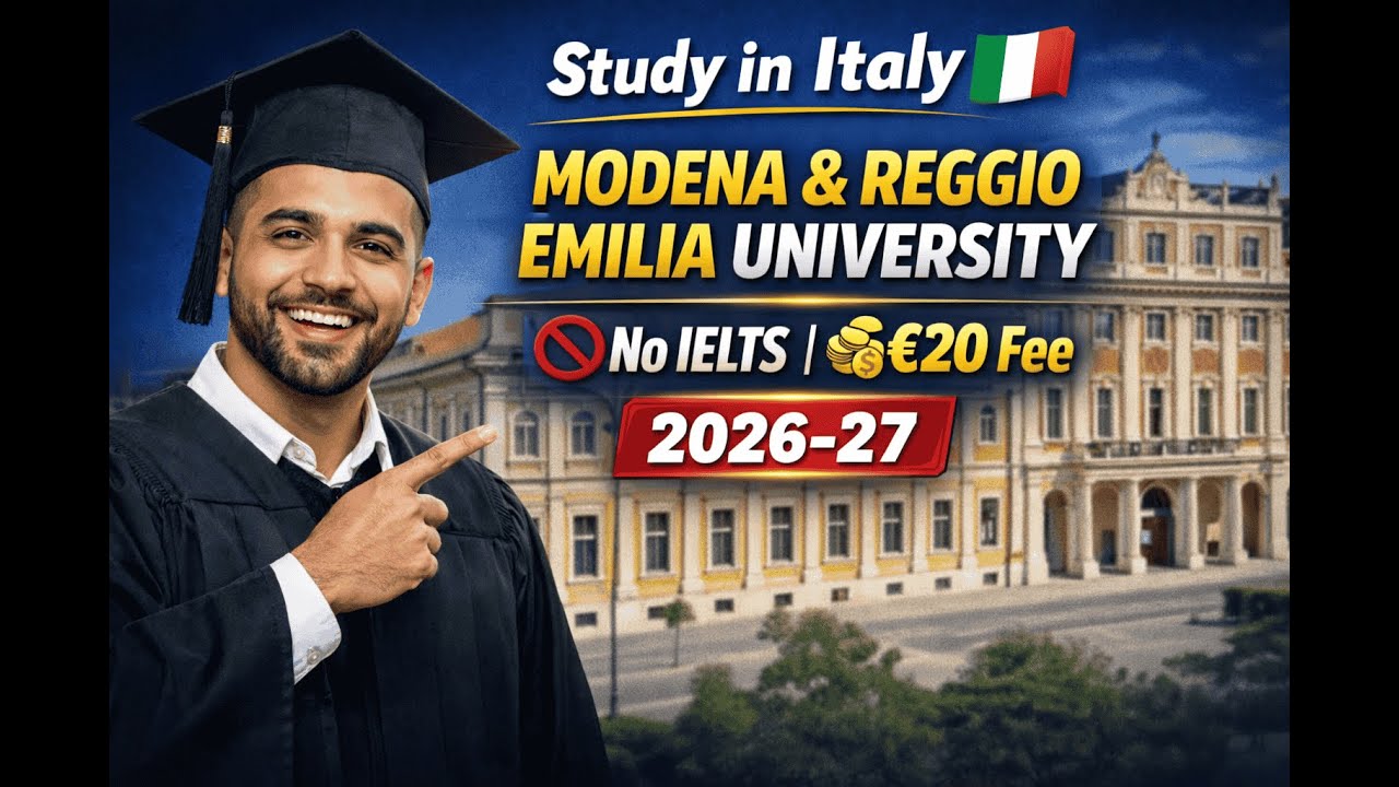 University of Modena & Reggio Emilia (UNIMORE) Admission 2026 | Master’s Programs Guide | No IELTS