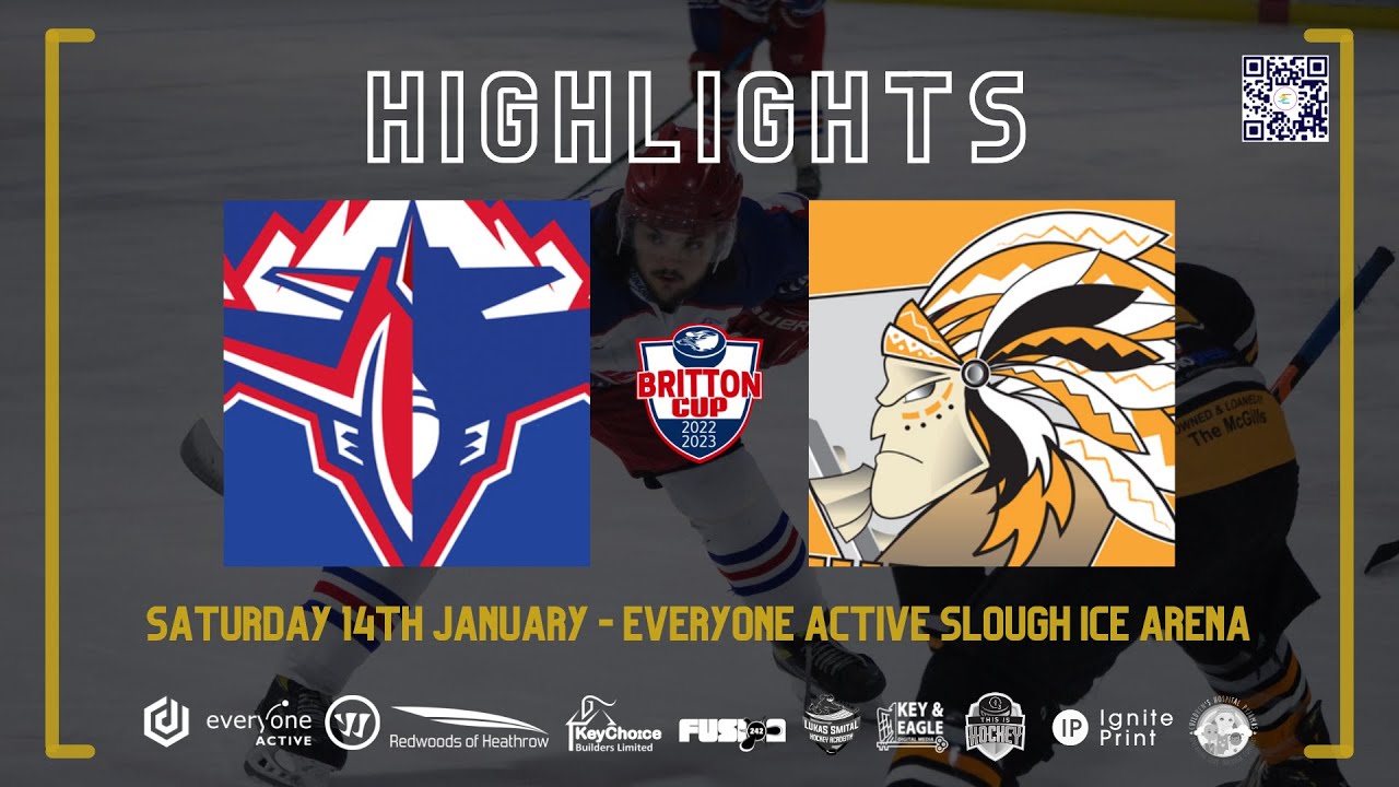 Slough Jets vs Chelmsford Chieftains | Cup Semi-Final 1st Leg Game Highlights | 14/01/2023