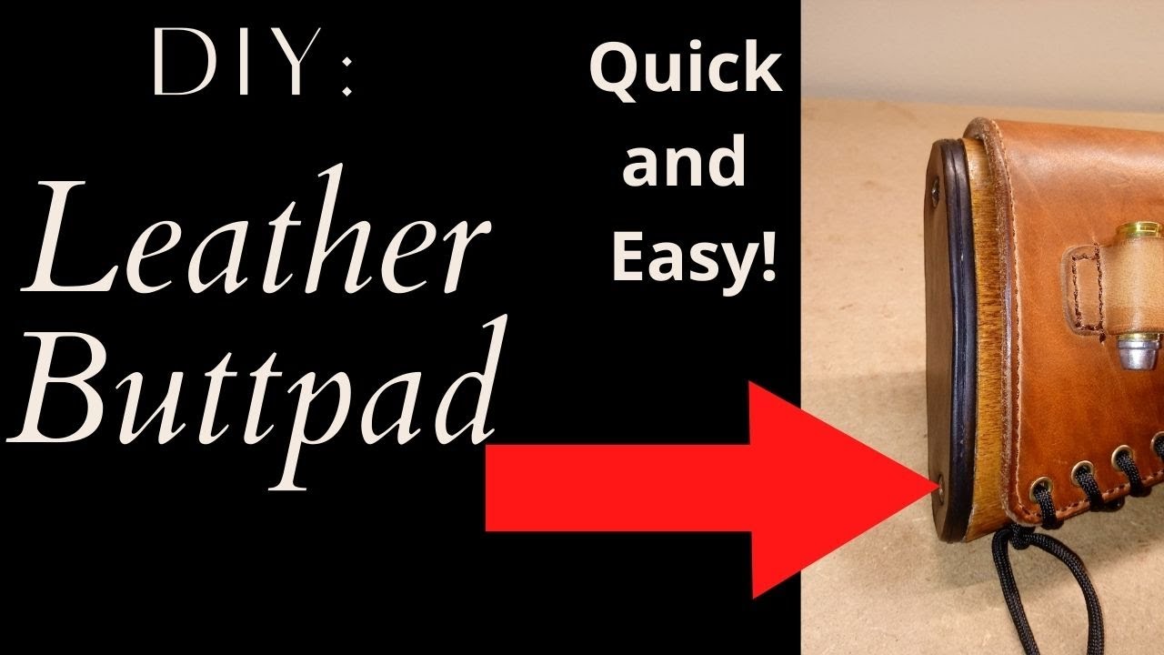 DIY Leather Buttpad