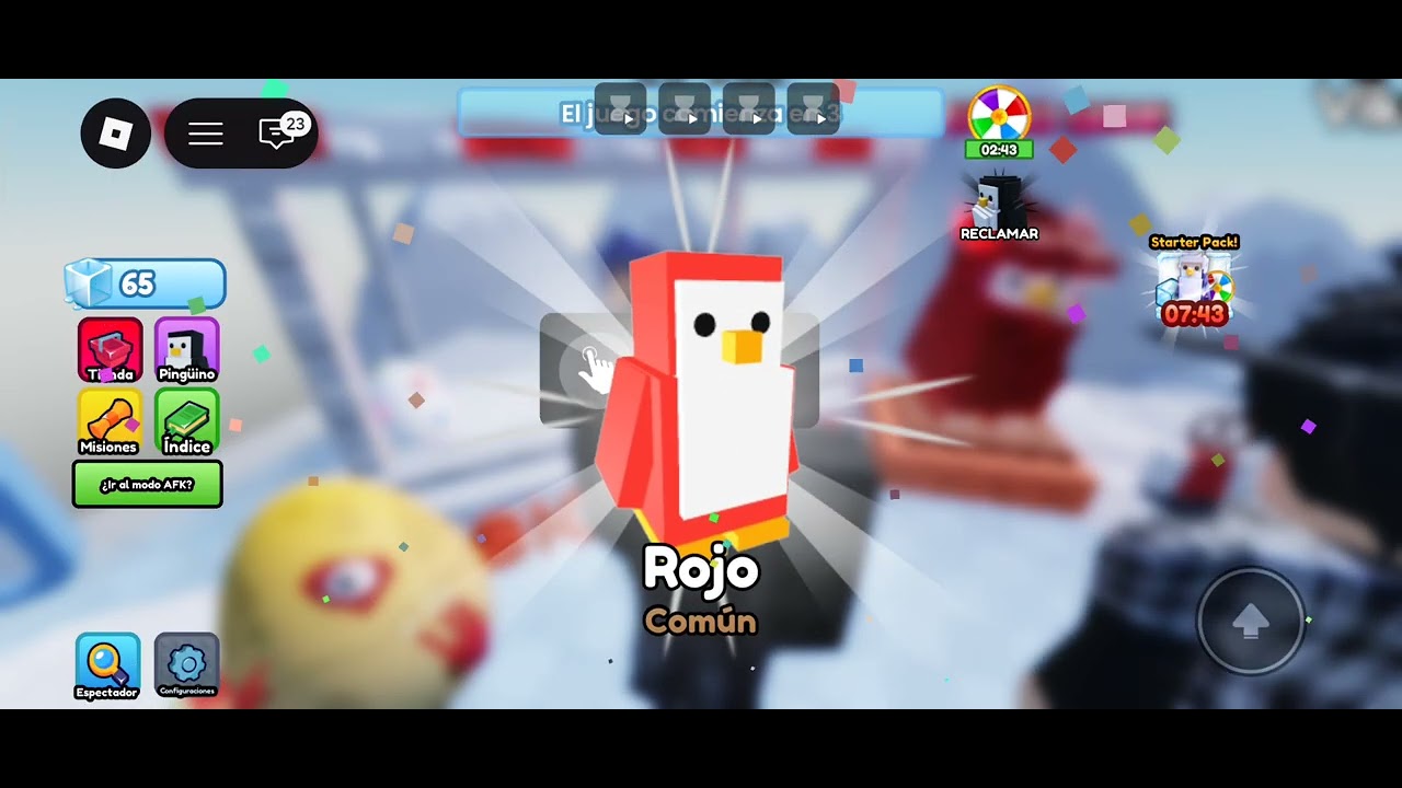 Jugando roblox 