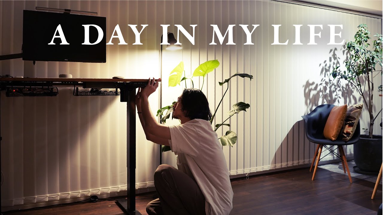 【vlog】デスク環境を整えて心機一転するとある日 / a day in my life