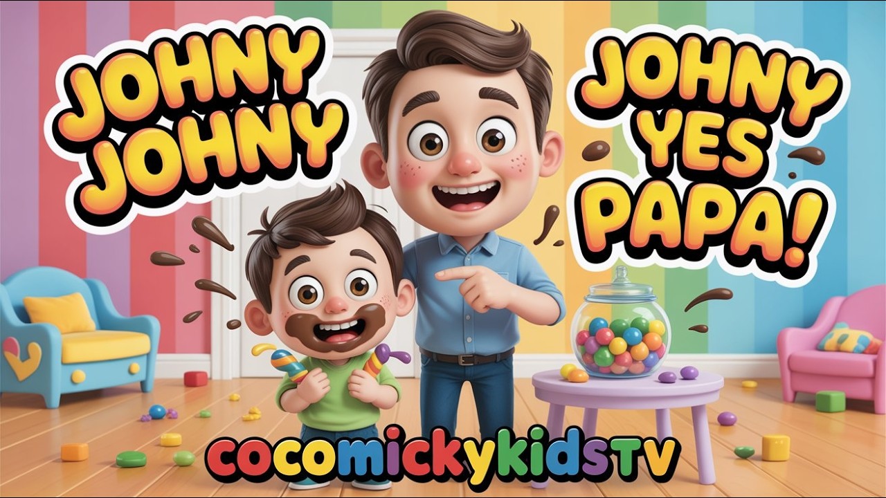 Johny Johny Yes Papa 👶 THE BEST Song for Children | Kids Songs | CocoMickyKidsTV